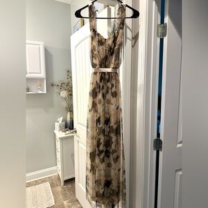 Elegant Floral Maxi Dress